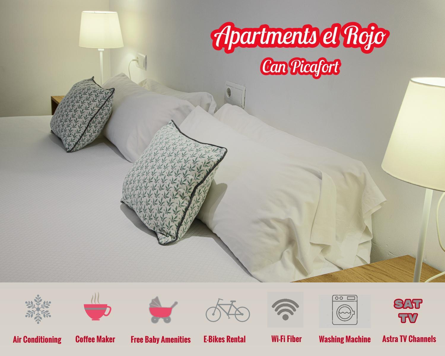 El Rojo 2 Daire Can Picafort  Dış mekan fotoğraf